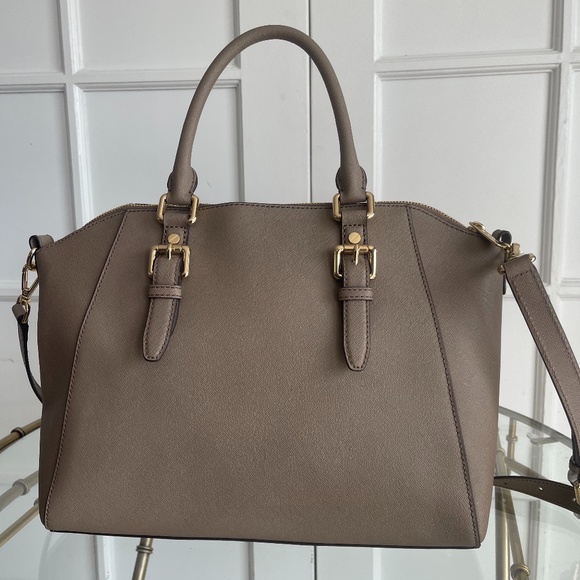 New! Micheal kors Bedford' Saffiano Leather satchel - Picture 4 of 9